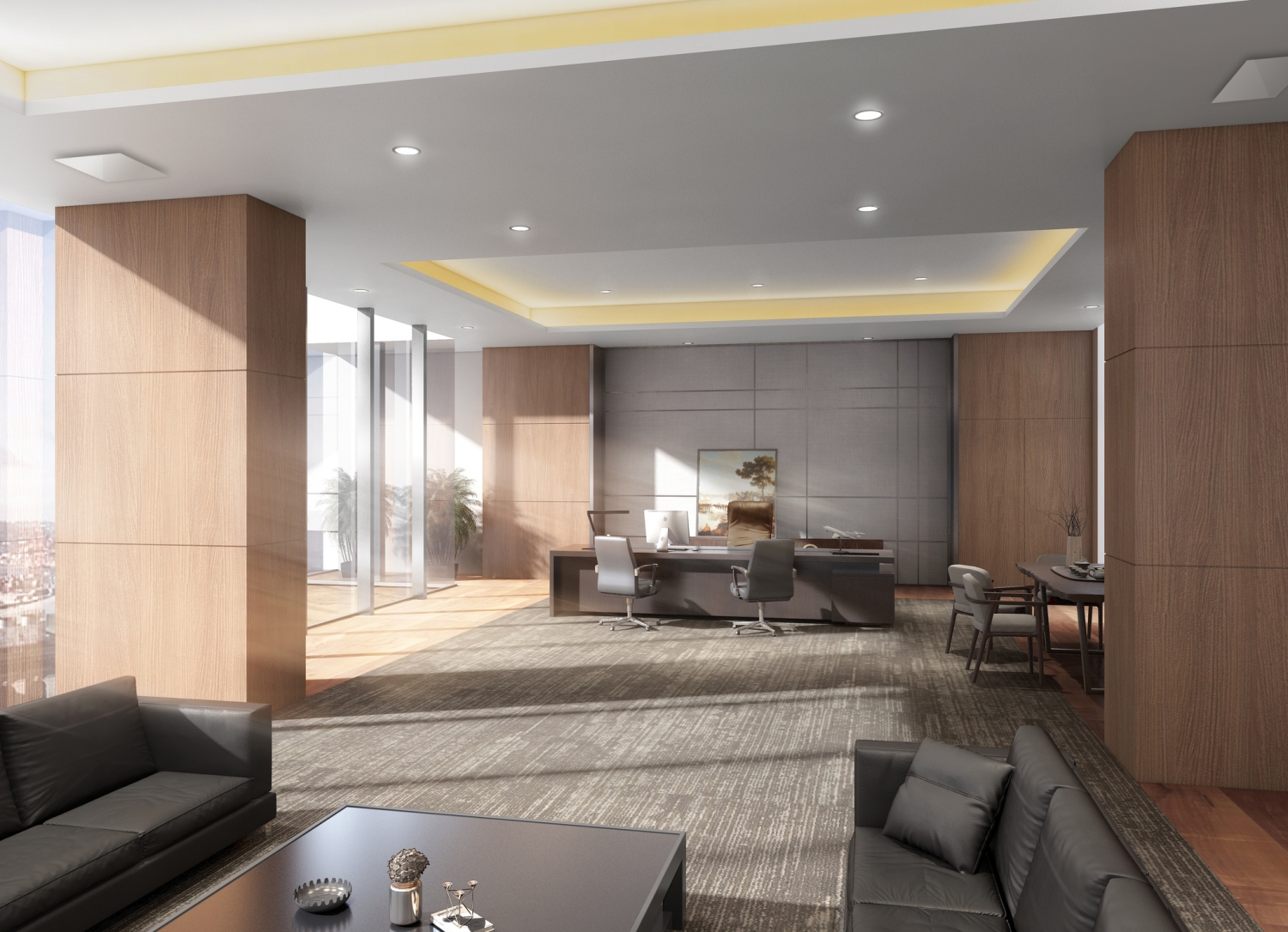 Анемостат со стеклянной внешней частью FOZA D 160 мм. Матовое стекло. Зеркальный