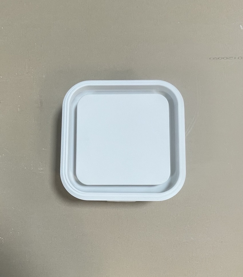 Диффузор под покраску скрытого монтажа SECRET SOFT FRAME D100мм